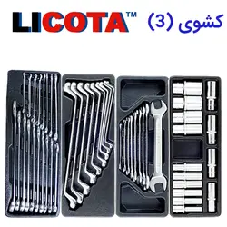 جعبه ابزار 7 کشو با ابزار 368 پارچه لیکوتا مدل AWX-2603BTSK021