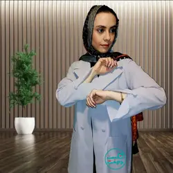 مانتو کُتی آستین لاله رنگ طوسی سایز لارج