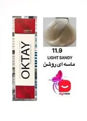 رنگ موی اکتای طیف سوپر پلاتینه شماره 11.9 رنگ ماسه ای روشن