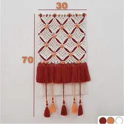 دیوار کوب مکرومه مدل شقایق