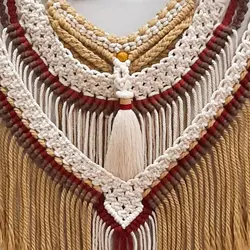 دیوار کوب مکرومه مدل تابش