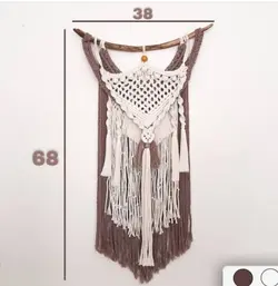 مینی دیوارکوب مکرومه مدل پاییز