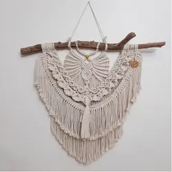 دیوارکوب مکرومه مدل پرواز