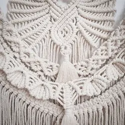 دیوارکوب مکرومه مدل پرواز