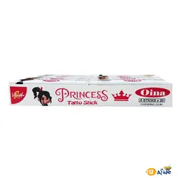 آدامس استیک تاتو oina با طعم توتی فروتی مدل پرینسس 20 بسته 5 عددی - فروشگاه اینترنتی بافینه | حس خوب یک خرید اینترنتی راحت