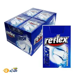 آدامس دراژه رفلکس با طعم نعنا و وانیل 16 بسته 20 عددی - فروشگاه اینترنتی بافینه | حس خوب یک خرید اینترنتی راحت