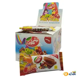 لواشک لایه ای استیکی چند میوه ترشی سون 24 عدد 45 گرمی - فروشگاه اینترنتی بافینه | حس خوب یک خرید اینترنتی راحت