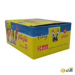 قیمت و خرید لواشک یخمکی نارتام بسته 24 عددی