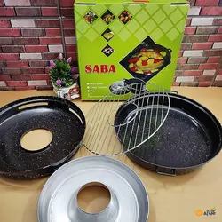قیمت و خرید تابه کباب پز 3 کاره صبا