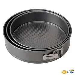 قیمت و خرید قالب تفلون کیک کمربندی مجموعه 3 عددی