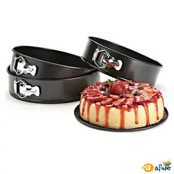 قیمت و خرید قالب تفلون کیک کمربندی مجموعه 3 عددی