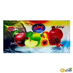 قیمت و خرید لواشک چند میوه وطن ۱۰ بسته ۵۵ گرمی