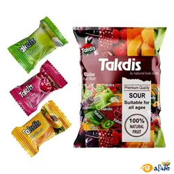 قیمت و خرید لواشک پذیرایی ۴ لایه میوه ای تکدیس ۸۰ عددی