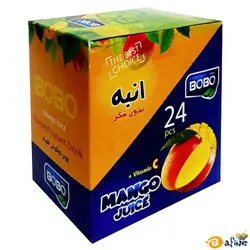 قیمت و خرید پودر شربت فوری انبه بوبو لینزا بسته ۲۴ عددی