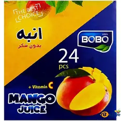 قیمت و خرید پودر شربت فوری انبه بوبو لینزا بسته ۲۴ عددی