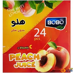 قیمت و خرید پودر شربت فوری هلو بوبو لینزا بسته ۲۴ عددی
