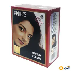 قیمت و خرید حنا هندی امیر ۶ بسته ۱۵ گرمی رنگ قهوه ای