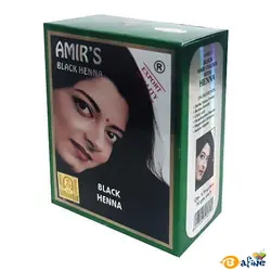 قیمت و خرید حنا هندی امیر ۶ بسته ۱۵ گرمی رنگ مشکی