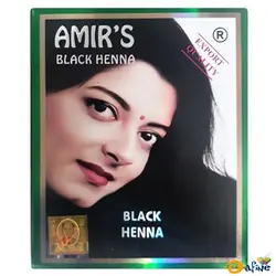 قیمت و خرید حنا هندی امیر ۶ بسته ۱۵ گرمی رنگ مشکی