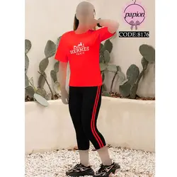 قیمت و خرید ست تیشرت و شلوارک زنانه هرمس