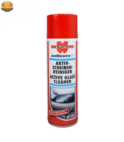 تمیز کننده شیشه خودرو وورث مدل Active glas cleaner حجم 500 میلی لیتر