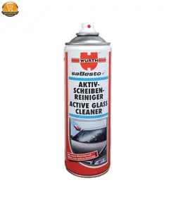 تمیز کننده شیشه خودرو وورث مدل Active glas cleaner حجم 500 میلی لیتر