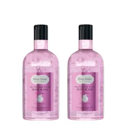 شامپو بدن دیپ سنس مدل گلاب حجم 400 میلی لیتر مجموعه 2 عددی