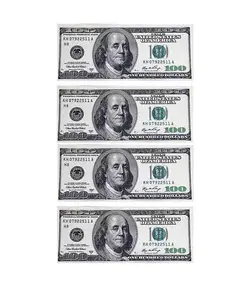 اسکناس تزیینی طرح دلار مدل AB05 بسته 400 عددی
