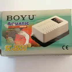 پمپ باد آکواریوم BOYU ACUATIC مدل SC-3500 (ANIMAL AIR PUMP)