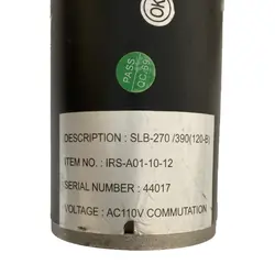 جک برقی 110ولت کورس 120 میلیمتر مدل ((120B)SLB-270/390)