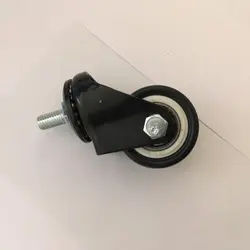 چرخ جفت بلبرینگ پایه دار (8) قطر 39 میلیمتر ضخامت 22 میلیمتر سوراخ 8 میلیمتر
