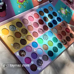 پالت سایه 54 رنگ باب اسفنجی