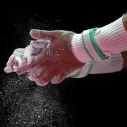 گچ کربنات منیزیم وزنه برداری Weight lifting plaster