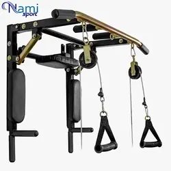 پارالل بارفیکس دیواری سیمکش دار تشک دار Wired wall barfix with mattress NS7011