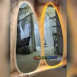 آینه تخم مرغی 70*170 اینلایت