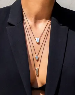 آویز نقره چتر برعکس