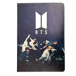 کیف کلاسوری طرحدار ایرانی بی تی اس (BTS) | تبلت سامسونگ Galaxy tab A T510-T515Samsung Galaxy tab A T510-T515