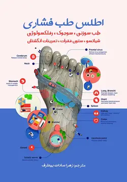 کتاب اطلس طب فشاری | طب سوزنی - سوجوک - رفلکسولوژی -شیاتسو - ستون فقرات -تمرین انگشتان