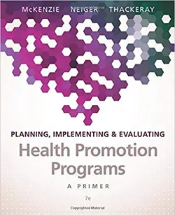 خرید کتاب Planning, Implementing, &amp; Evaluating Health Promotion Programs A Primer -7th Edition | نشر اشراقیه