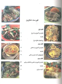 خرید کتاب تغذیه و آشپزی با مرغ، ماهی و غذاهای دریایی | تغذیه برای سلامتی | نشر اشراقیه
