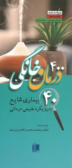 خرید کتاب 400 درمان خانگی | 40 بیماری شایع با رویکرد طبیعی درمانی | نشر اشراقیه