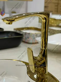 شیر سینک لوکس خارجی مدل Vicenza طلایی