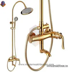 شیر حمام سیتکو با علم دوش مخصوص کد 01C805TJ طلایی