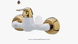 شیر توالت کی اند دی مدل متیس سفید طلایی
