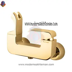 شیر توالت کیسر مدل الیزه طلایی