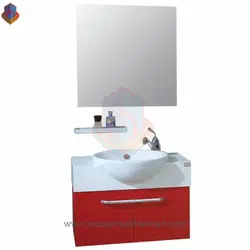 روشویی کابینتی موست مدل KARVN قرمز