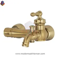 شیر دوش حمام طلایی مات کی اند دیK&amp;Dمدل آلفا