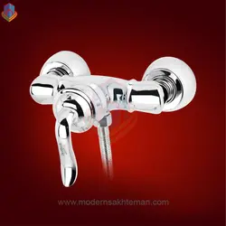 شیر توالت کروم جزیره مدل شاتل