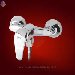 شیر توالت کروم جزیره مدل ماهان