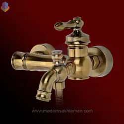 شیر دوش (حمام) زیتونی جزیره مدل لومانا